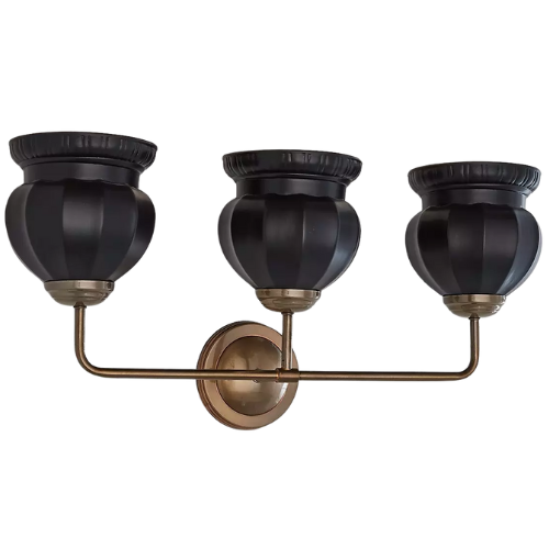 Chris Loves Julia Marlo Vanity Light - 3 Light - Ceramic