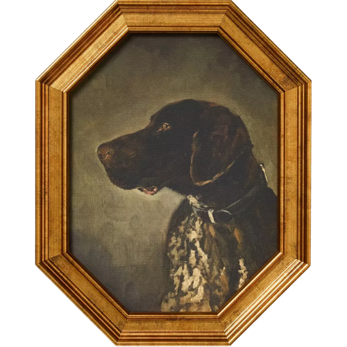 Target 8"x10" Pointer Dog Portrait Framed Art - Threshold
