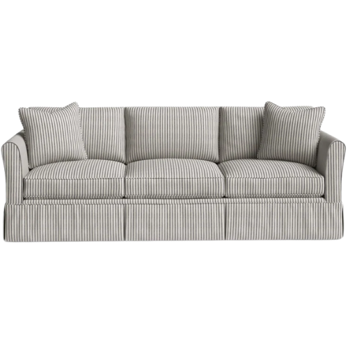 Birch Lane Shelby 82'' Upholstered Sofa striped