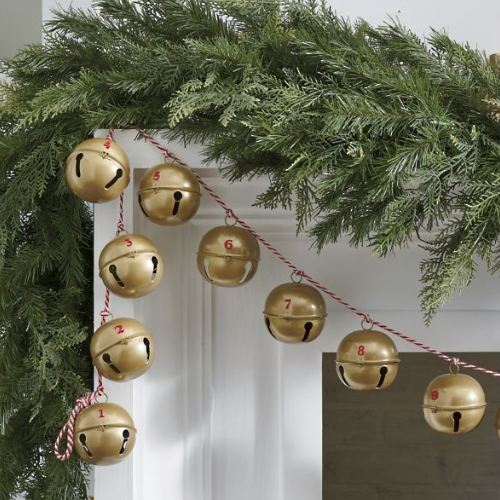 Interactive Bell Advent Garland