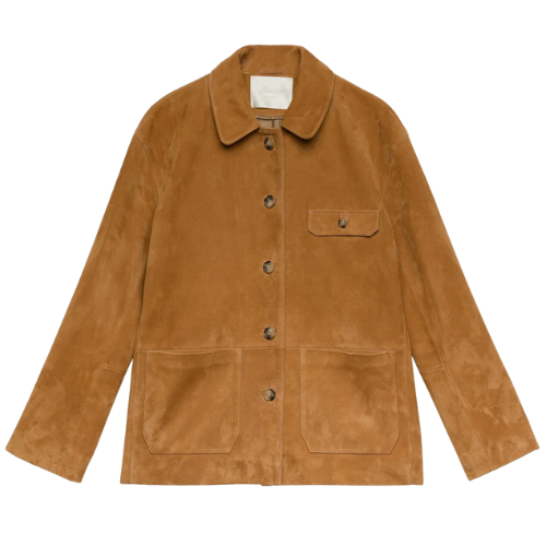Nolan Suede Jacket - Wild Chicory