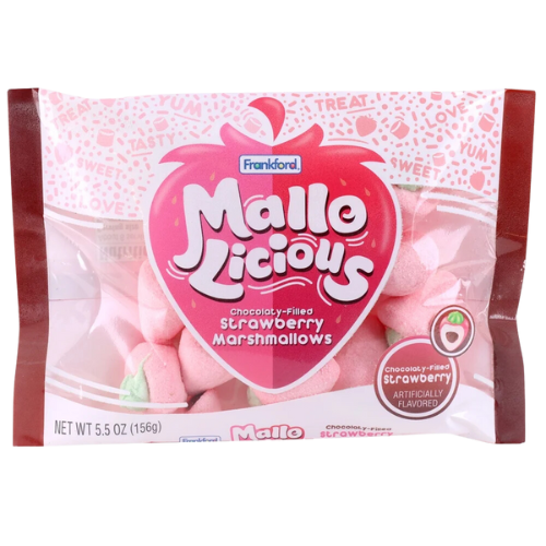 Mallolicious Strawberry Filled Marshmallows