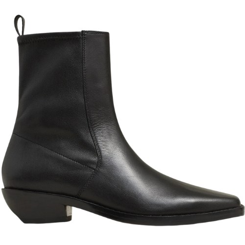 Madewell The Idris Ankle Boot black leather