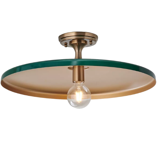 Chris Loves Julia Victor Semi-Flush Ceiling Light Shades of Light