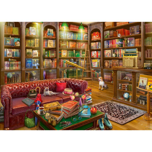 Amazon Ravensburger The Reading Room 1000 Piece Jigsaw Puzzle for Adults