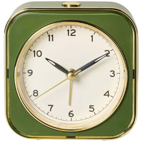 Target Vintage Style Analog Alarm Clock Sage - Hearth & Hand