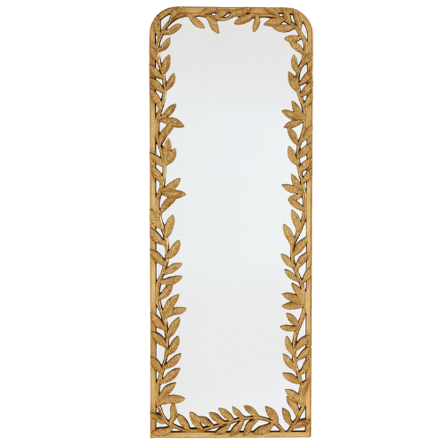 Pottery Barn Kids Chris Loves Julia Sculpted Leaves Full-Length Mirror