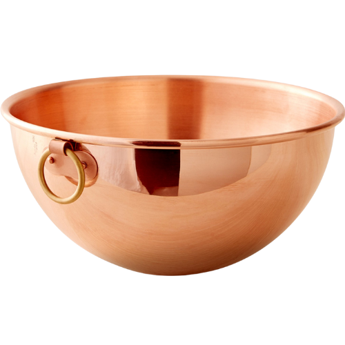 Copper Beating Bowl with Loop Handle