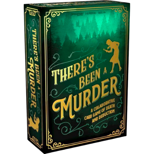 Amazon There's Been A Murder - A Collaborative Card Game of Death and Deduction (Packaging May Vary) by Pressman, for Ages 14 and up