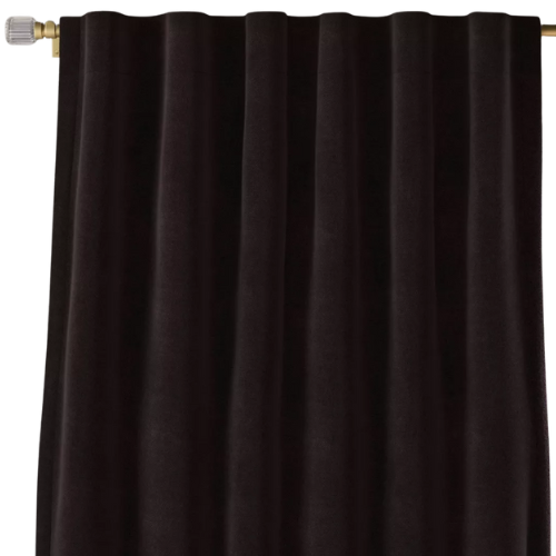 Target 2pk Blackout Velvet Curtain Panels - Threshold