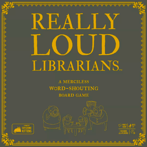 Target Really Loud Librarians Game by Exploding Kittens