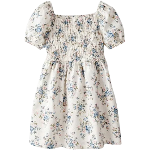 Carter's Inc Toddler Floral-Print Dress Made with Organic Cotton