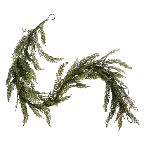 Faux Deluxe Cedar Garland