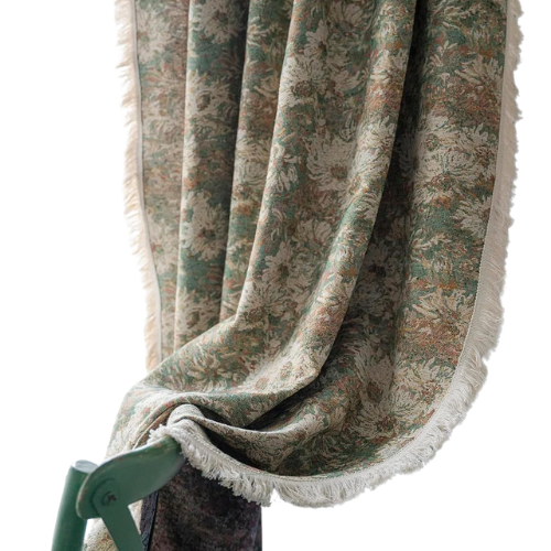 Nayoroom W-LYH Cotton Blend Curtain Pair