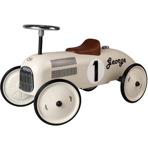 Etsy (US) Child's First Ride on Toy Personalised Baby Gift car vintage
