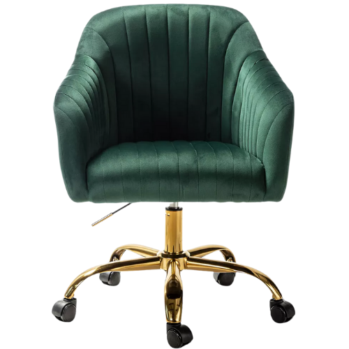 Target Alex Velvet Height-adjustable Swivel Task Office Chair