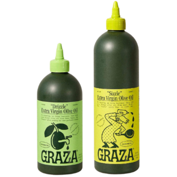 Graza olive oil duo sizzle drizzle