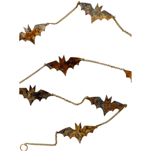 House of Jade Home Bat Garland copper