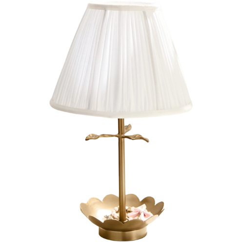 Pottery Barn Kids Chris Loves Julia Table Lamp gold