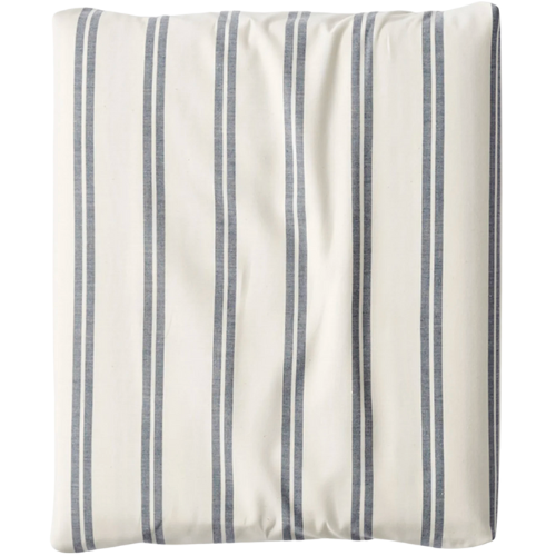 The Company Store Narrow Stripe Classic Cool Cotton Percale Fitted Bed Sheet