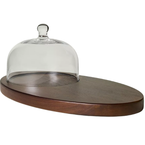 Target Wood Cheese Board with Cloche - Hearth & Hand