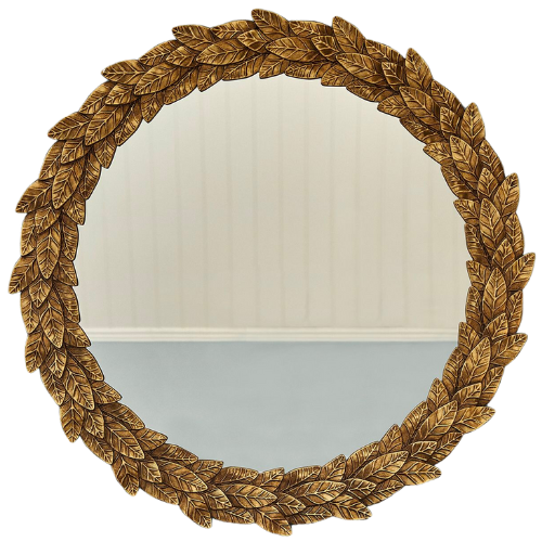Chris Loves Julia Antique Gold Mirror