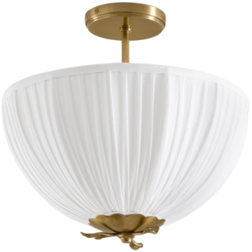Pottery Barn Kids Chris Loves Julia Semi Flush Mount lighting