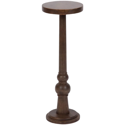 Target Kate and Laurel Wegner Round Wood Drink Table