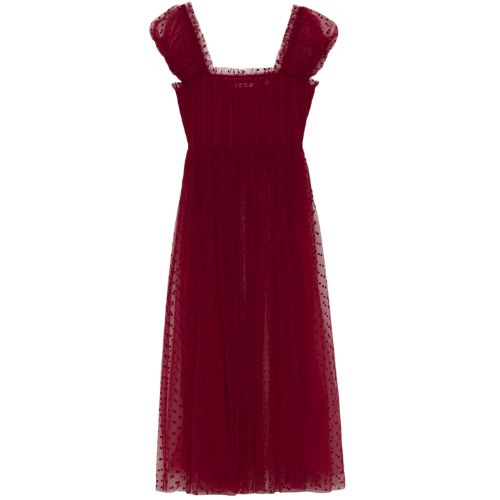 Pamelina Dress - Rosso