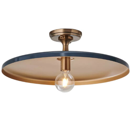 Chris Loves Julia Victor Semi-Flush Ceiling Light Shades of Light