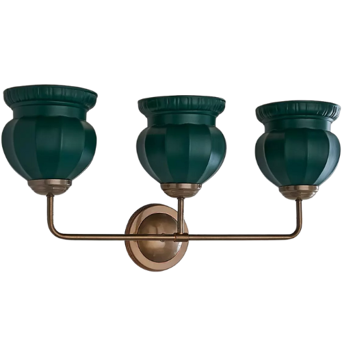 Chris Loves Julia Marlo Vanity Light – 3 Light – Ceramic