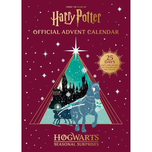 Amazon Harry Potter Official Advent Calendar Hogwarts Seasonal Surprises: 25 Days of Gifts, with Stationery, Key Chains, Washi Tapes and More!
