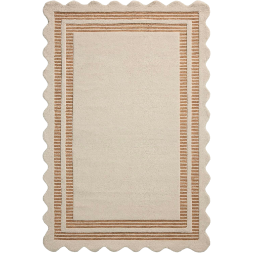 Scottie Ivory Rust Rug