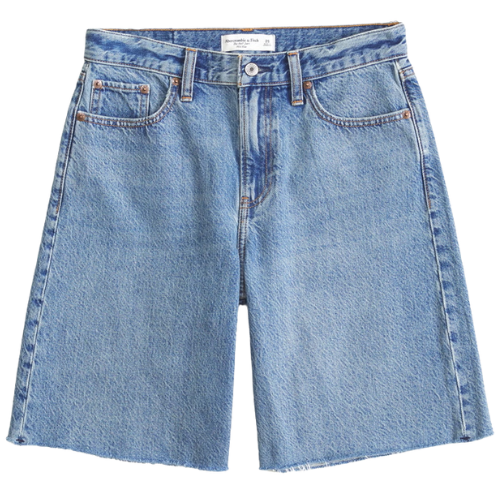 Abercrombie & Fitch (US) Women's Mid Rise Jort jean shorts