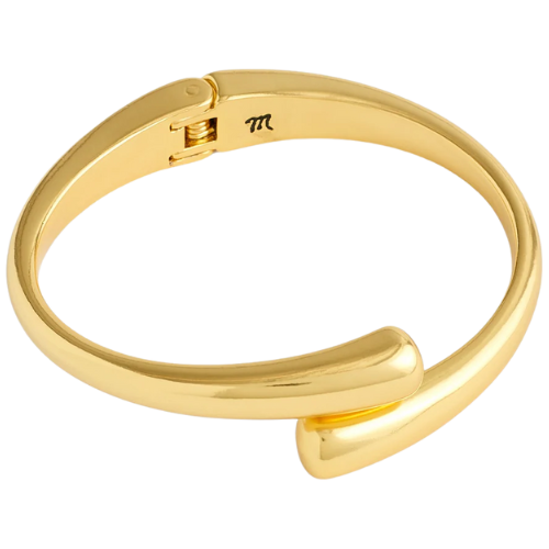 Chunky-Bubble Wraparound Hinge Bracelet
