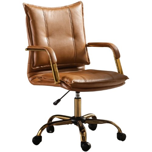 Wayfair North America Lundgren Faux Leather Task Chair with Padded Arms Desk