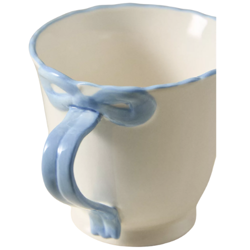 Benedita Bow Stoneware Mug