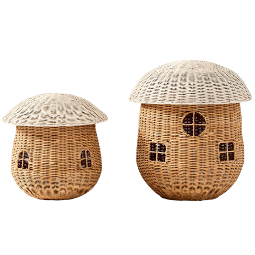 West Elm (US) Mushroom Baskets (Set of 2)