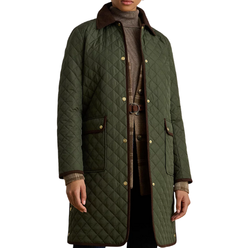 Macy's Lauren Ralph Lauren Women's Quilted Coat