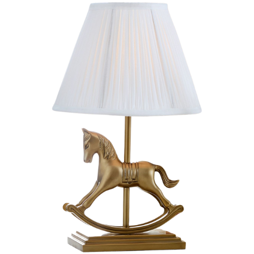Pottery Barn Kids Chris Loves Julia Rocking Horse Table Lamp
