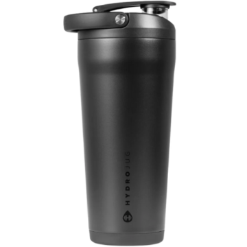Hydrojug Black Shaker Bottle Insulated