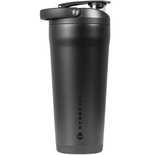 Hydrojug Black Shaker Bottle Insulated