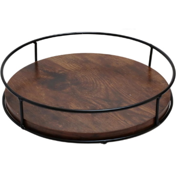 Amazon Wood Turntable Lazy Suzan