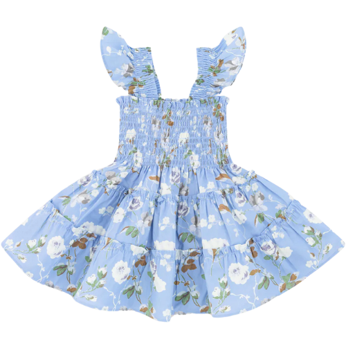 Hill House Home US The Tiny Ellie Nap Dress - Sky Bluebonnet