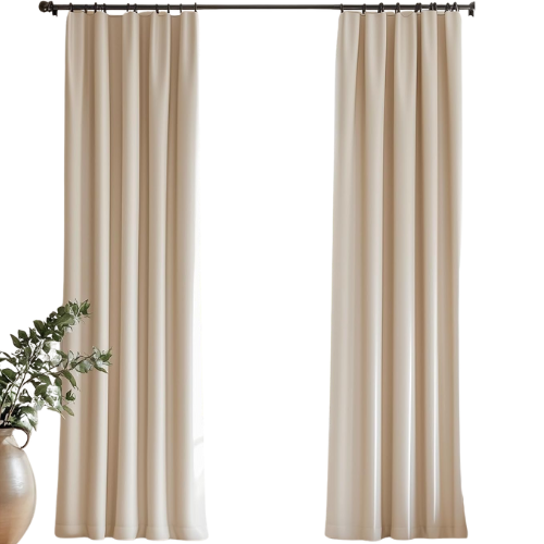 Beige Velvet Curtains Amazon
