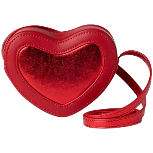 Gap (US) Kids Heart Crossbody Bag red girls
