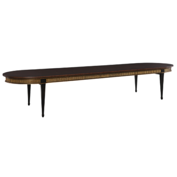 Wayfair North America Monarch Extendable Self-Storing Leaf Dining Table