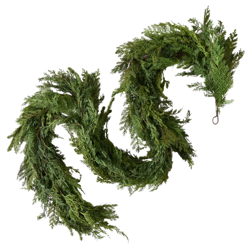 Real Touch Cedar Mix Oversized Garland