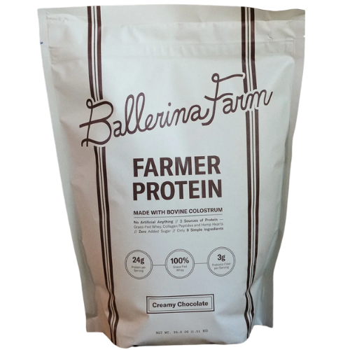 Ballerina Farm Farmer Protein Powder Chocolate Flavor