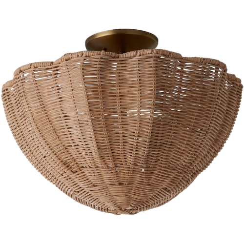 CLJ Shades of Light Greta Collection Ceiling Light semi flush mount